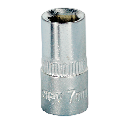 SEALEY - S1407 WallDrive® Socket 7mm 1/4"Sq Drive