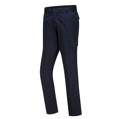 Portwest - Dark Navy Sz 46 Regular Stretch Slim Combat Work Trouser