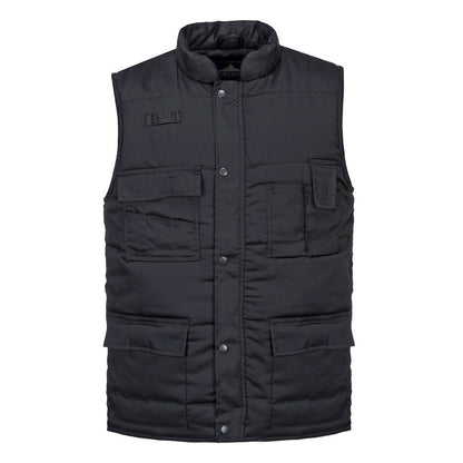 Portwest S414BKRM -  sz M Shetland Bodywarmer - Black