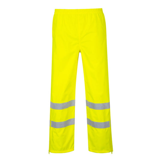 Portwest S487YERXS -  sz XS Hi-Vis Breathable Trousers - Yellow