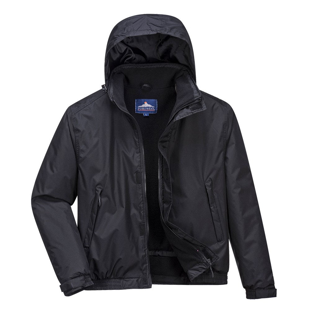 Portwest S503BKRS -  sz S Calais Breathable Bomber Jacket - Black