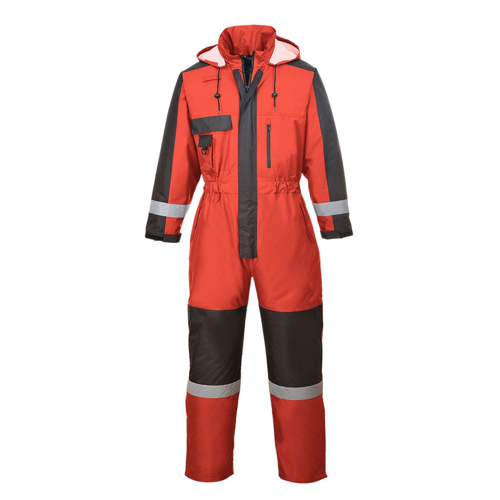 Portwest S585RERS -  sz S Winter Coverall - Red
