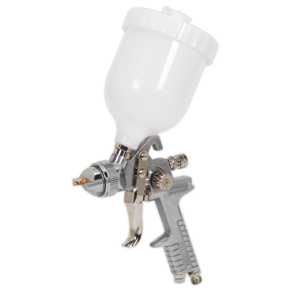 SEALEY - S641G Spray Gun Gravity Feed 1.4mm Set-Up