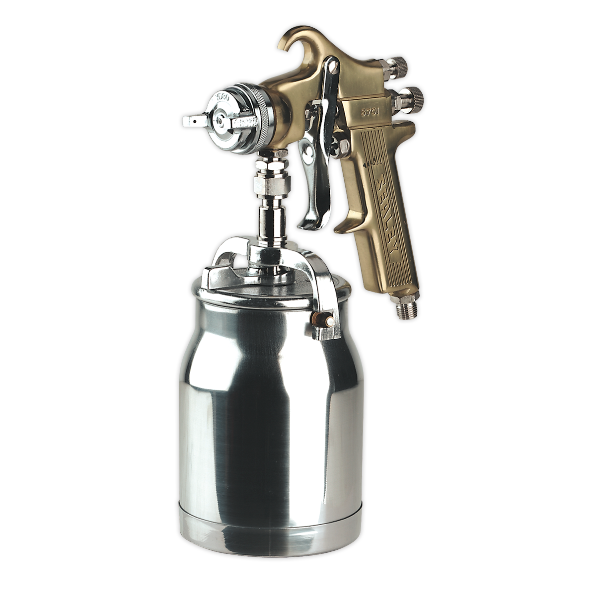 SEALEY - S701 Spray Gun Professional Suction Feed 1.8mm Set-Up