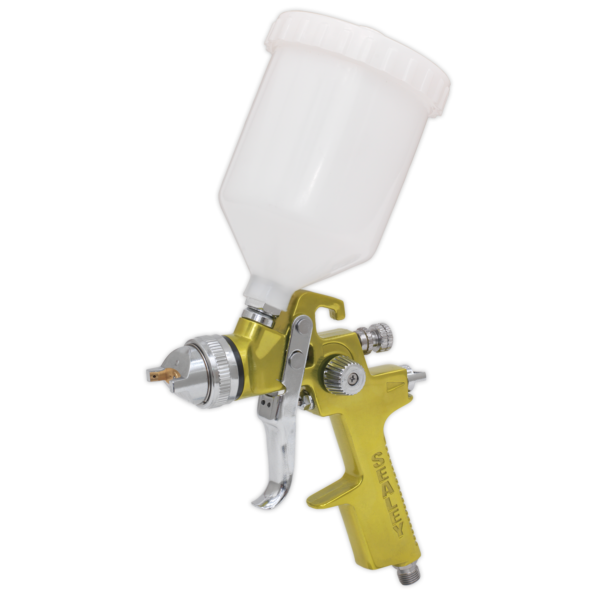 SEALEY - S701G Gravity Feed Spray Gun 1.4mm Set-Up Gold Series