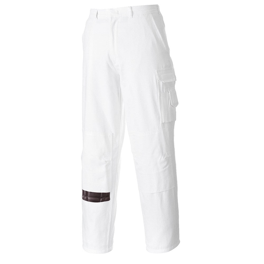Portwest S817WHTXXXL -  sz 3XL Painters Trouser - White