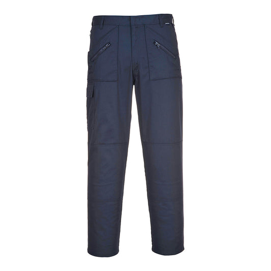 Portwest S887- Navy Sz 40 Regular Action Work Trousers Safety