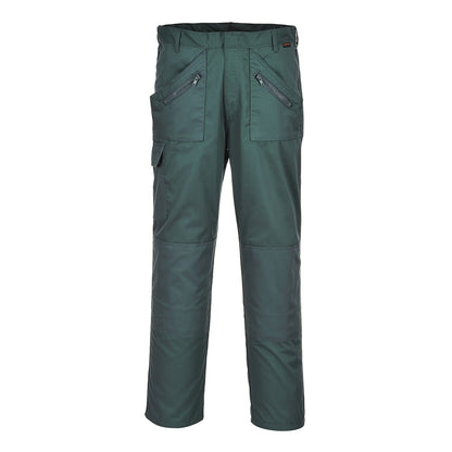 Portwest S887- Spruce Sz 28 Regular Action Work Trousers Safety