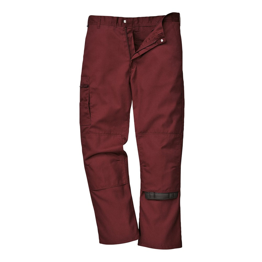 Portwest S891MAR 96 -  sz 38 Bradford Trousers - Maroon