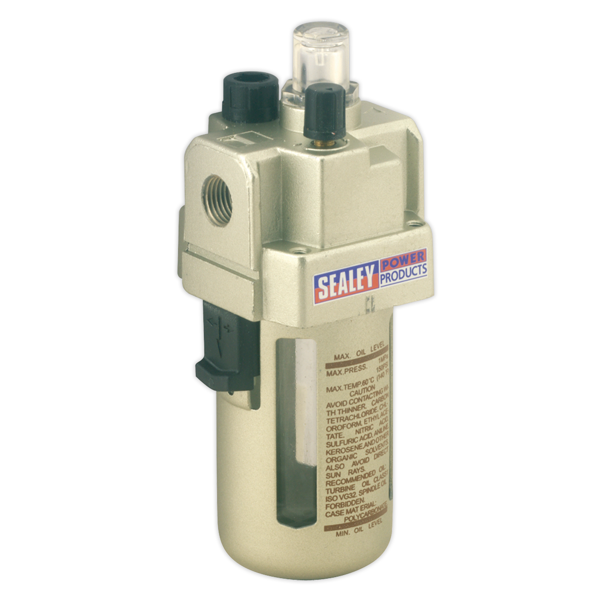 SEALEY - SA106L Air Lubricator Max Airflow 60cfm