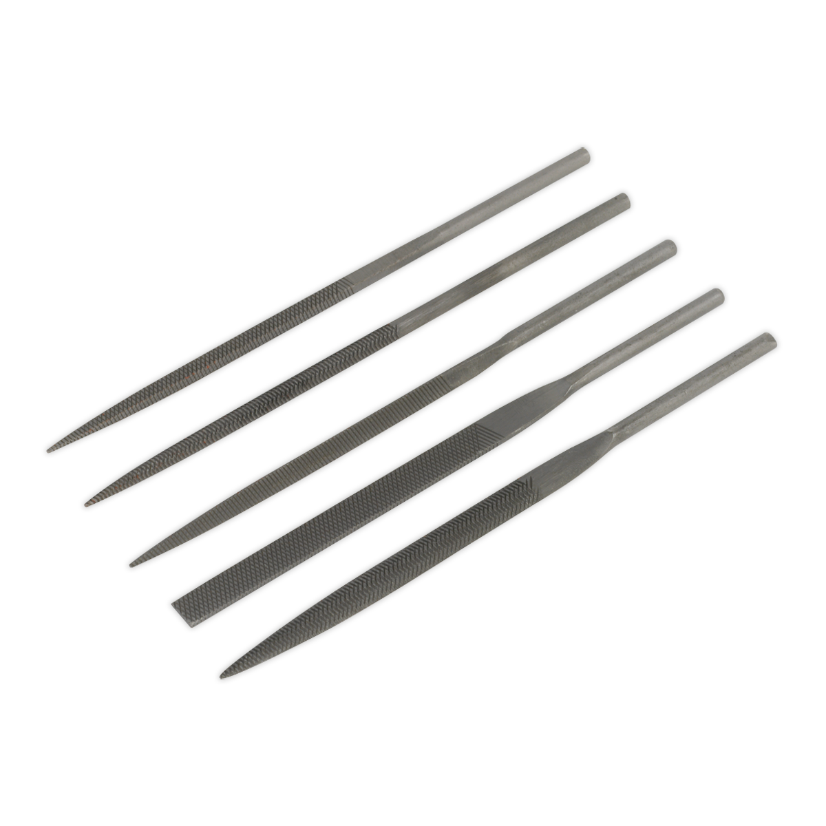 SEALEY - SA347.NF5 Needle File Set 5pc for SA347