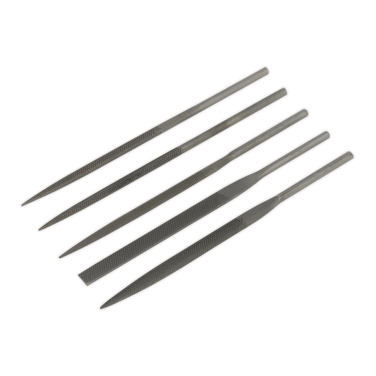 SEALEY - SA347.NF5 Needle File Set 5pc for SA347