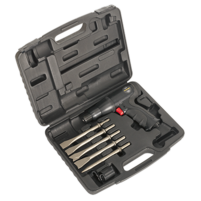 SEALEY - SA614 Air Hammer Kit Composite Premier - Long Stroke