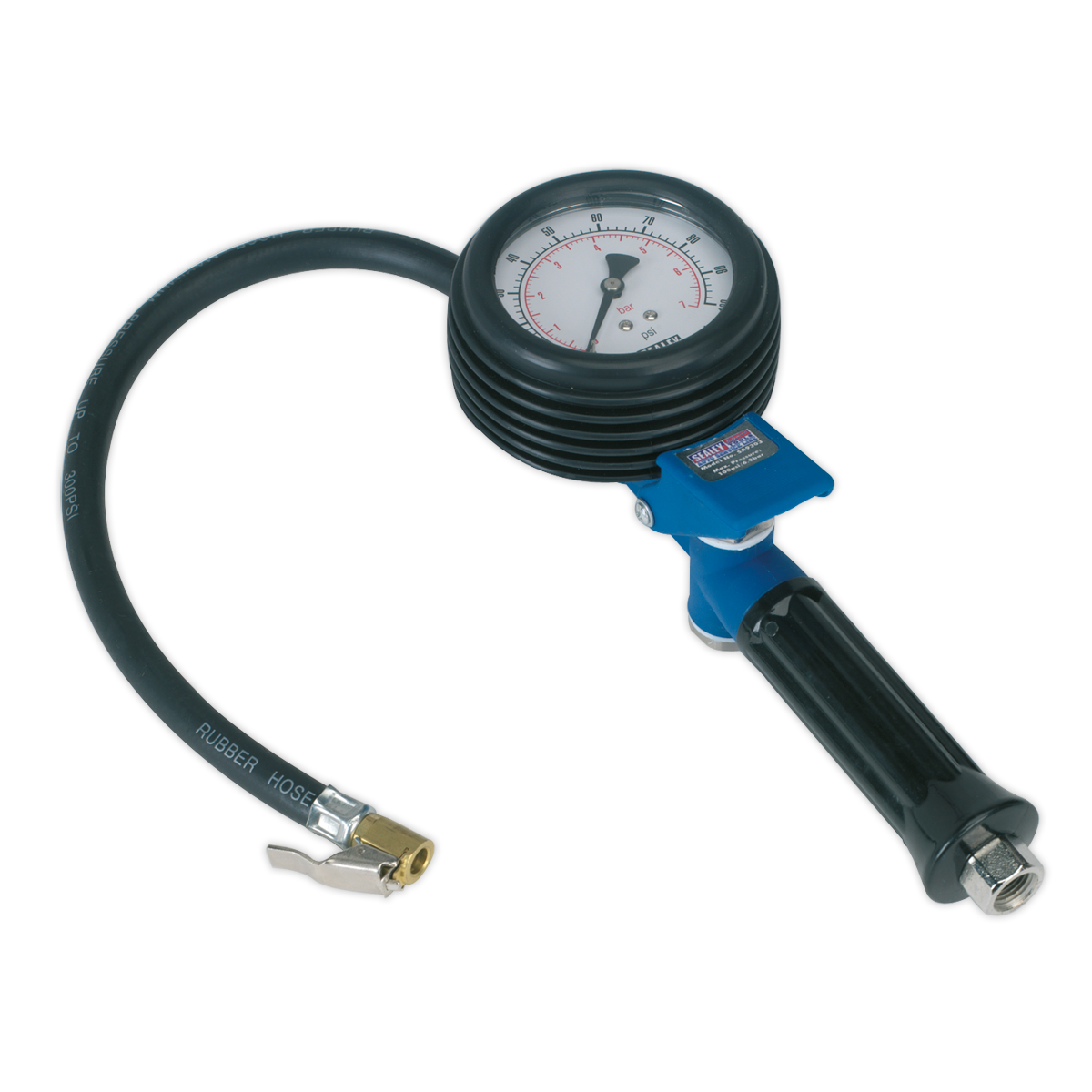 SEALEY - SA9303 Jumbo Tyre Inflator with Clip-On Connector