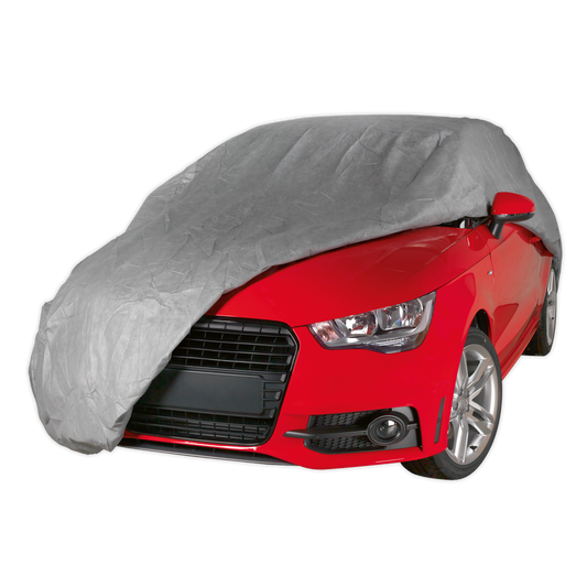 SEALEY - SCCM All Seasons Car Cover 3-Layer - Medium