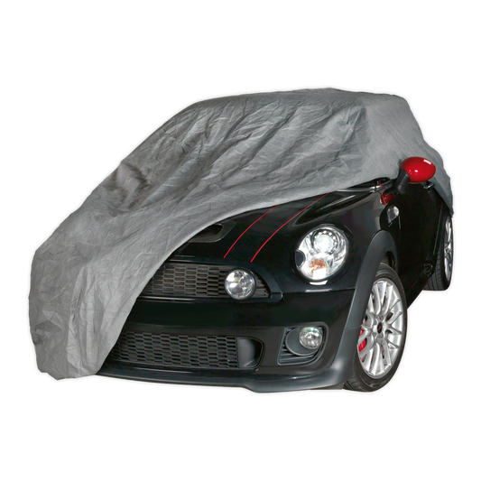 SEALEY - SCCS All Seasons Car Cover 3-Layer - Small