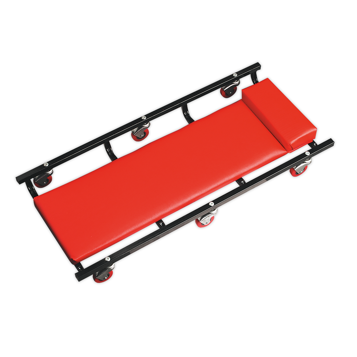 SEALEY - SCR75 Creeper 36" with Steel Frame & 6 Wheels Deluxe American-Style