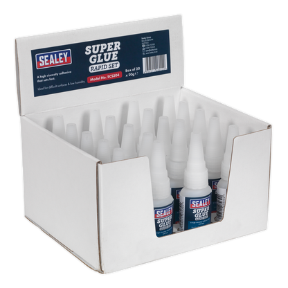 SEALEY - SCS304 Super Glue Rapid Set 20g Pack of 20