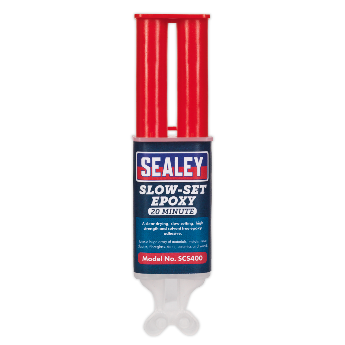 SEALEY - SCS400 Slow-Set 20 Minute Epoxy Adhesive 25ml