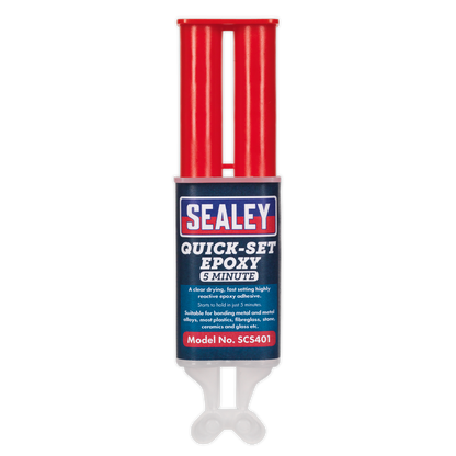 SEALEY - SCS401 Quick-Set 5 Minute Epoxy Adhesive 25ml