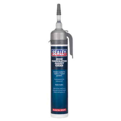 SEALEY - SCS591 High Temperature Gasket Sealant Black 200ml