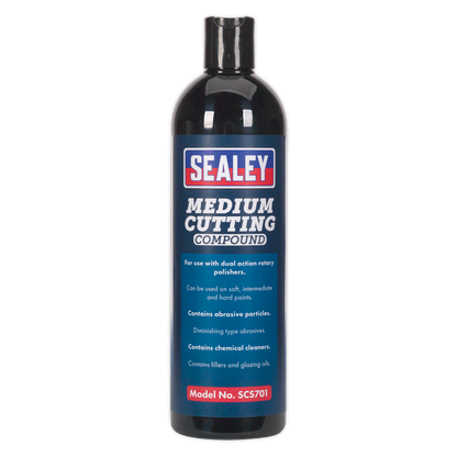 SEALEY - SCS701 Cutting Compound Medium 500ml