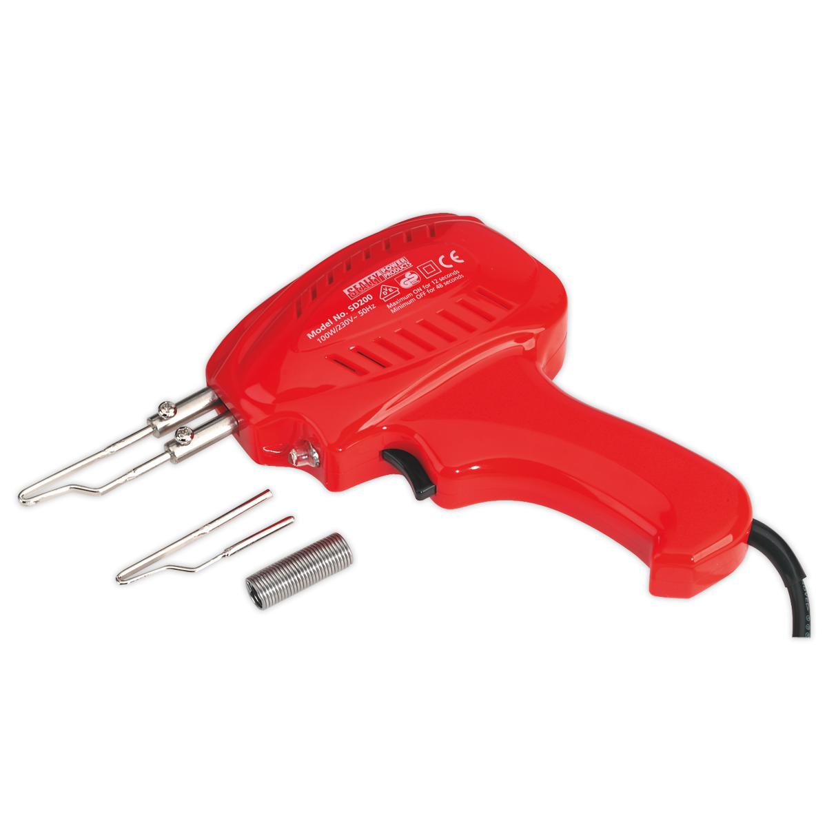 SEALEY - SD200 Soldering Gun Kit 100W