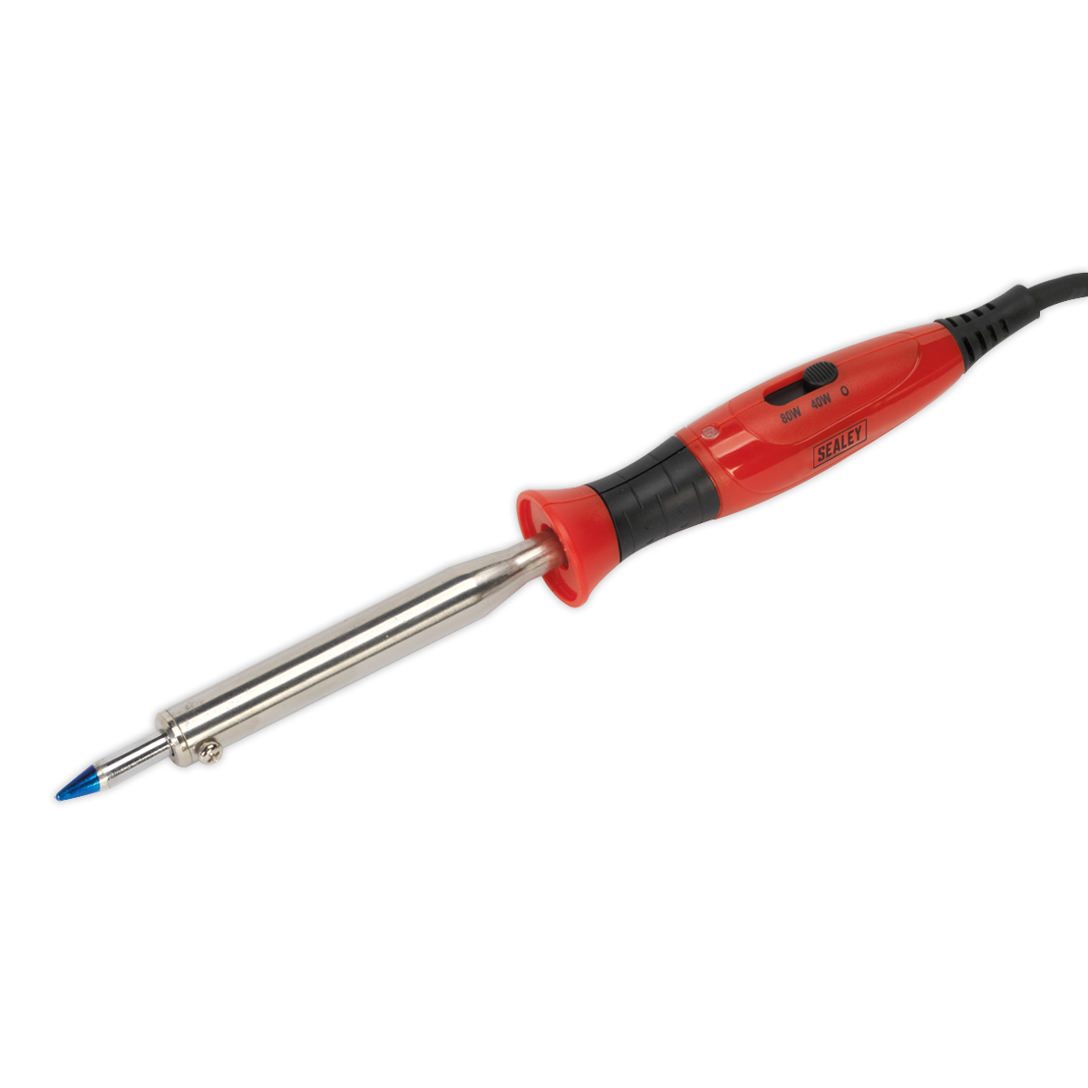 SEALEY - SD4080 Professional Soldering Iron with Long-Life Tip Dual Wattage 40/80W/230V