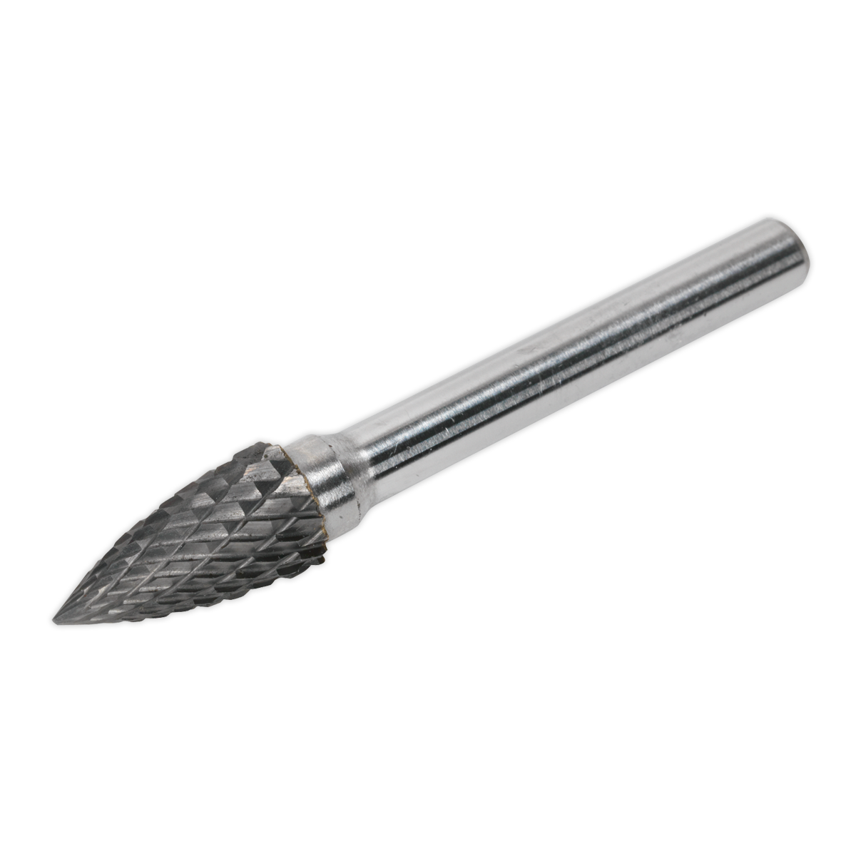 SEALEY - SDB03 Tungsten Carbide Rotary Burr Arc Pointed Nose 10mm