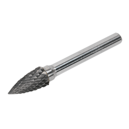 SEALEY - SDB03 Tungsten Carbide Rotary Burr Arc Pointed Nose 10mm