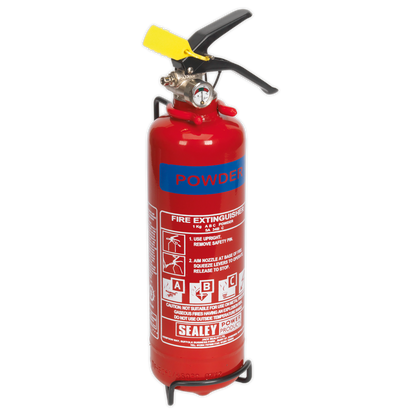 SEALEY - SDPE01 Fire Extinguisher 1kg Dry Powder