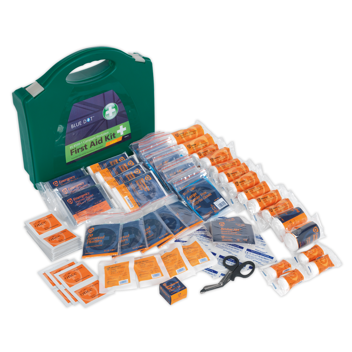 SEALEY - SFA01L First Aid Kit Large - BS 8599-1 Compliant
