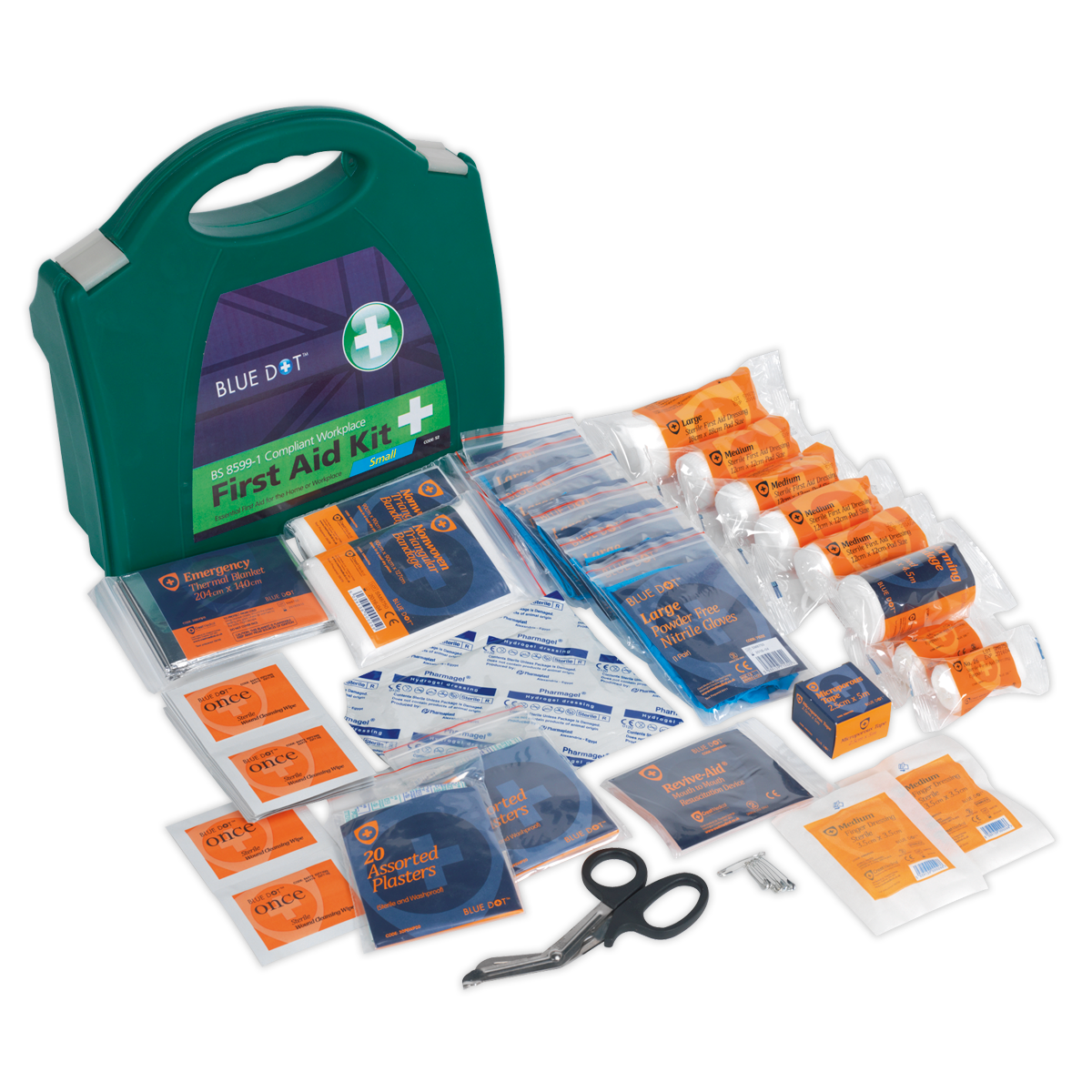 SEALEY - SFA01S First Aid Kit Small - BS 8599-1 Compliant