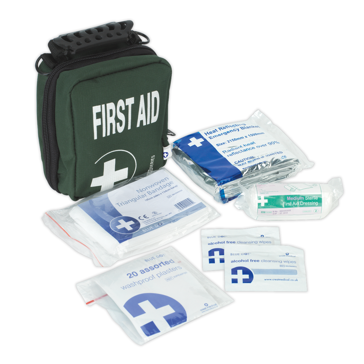 SEALEY - SFA02 First Aid Kit Medium for Cars, Taxi's & Small Vans - BS 8599-2 Compliant