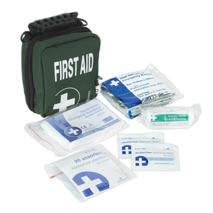 SEALEY - SFA02 First Aid Kit Medium for Cars, Taxi's & Small Vans - BS 8599-2 Compliant