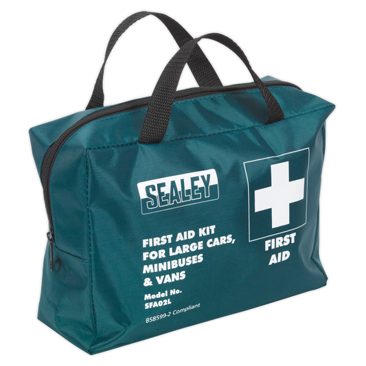 SEALEY - SFA02L First Aid Kit Large for Minibuses & Coaches - BS 8599-2 Compliant