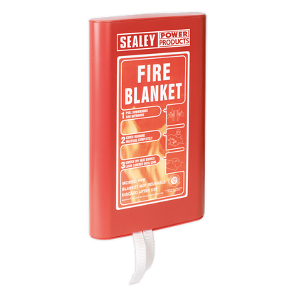 SEALEY - SFB11 Fire Blanket 1.1 x 1.1m
