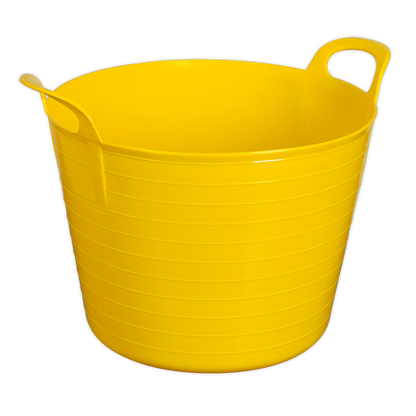 SEALEY - SFT40Y Heavy-Duty Flexi Tub 40L - Yellow