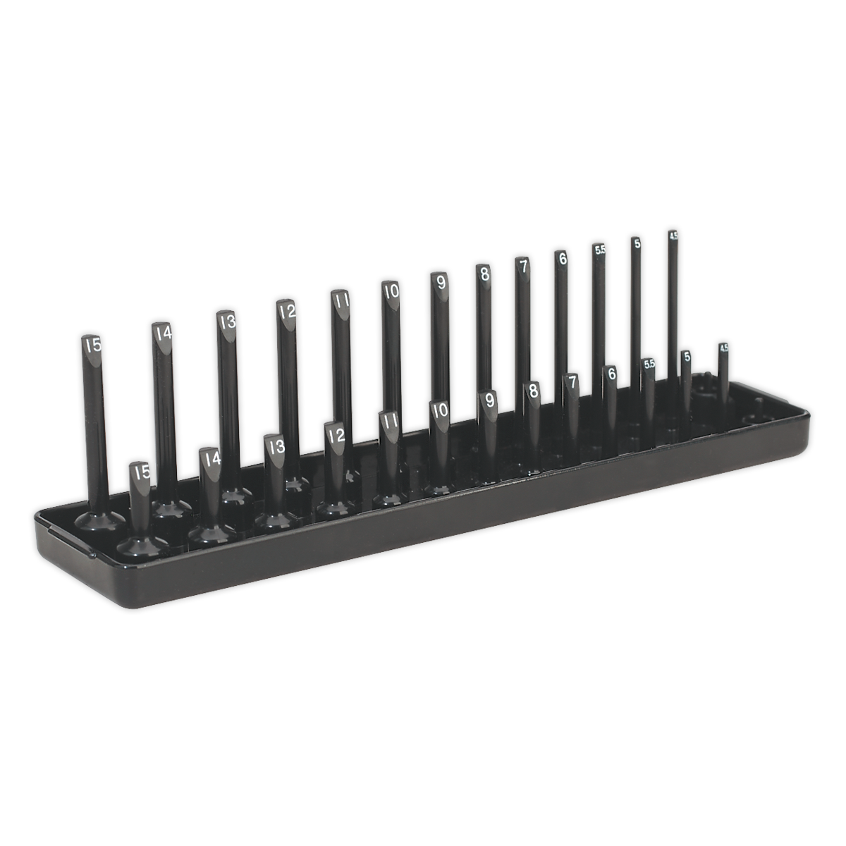 SEALEY - SH1414 Socket Holder 1/4"Sq Drive 4-15mm