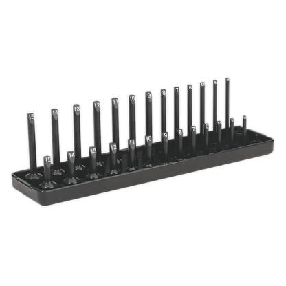 SEALEY - SH1414 Socket Holder 1/4"Sq Drive 4-15mm