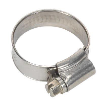 SEALEY - SHCSS0X Hose Clip Stainless Steel Ø22-32mm Pack of 10