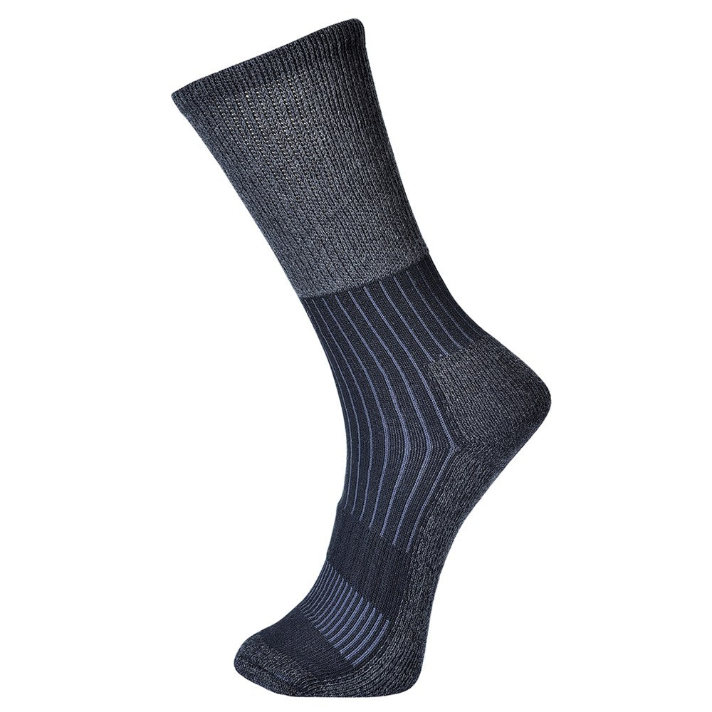 Portwest SK12BKR39-43 -  sz 39-43 Hiker Sock - Black