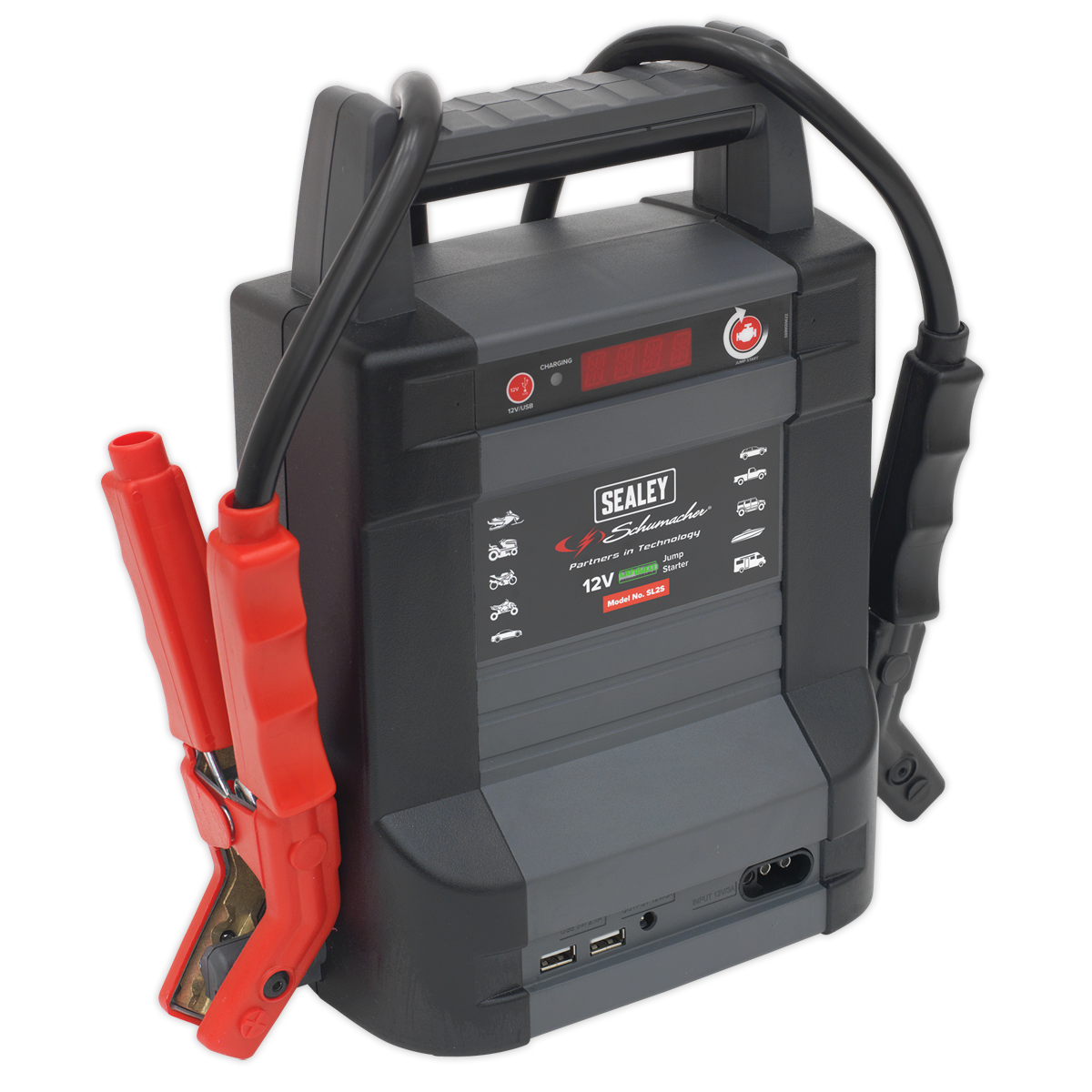 SEALEY - SL2S Schumacher® Jump Starter Power Pack Lithium(LiFePO4) 800A