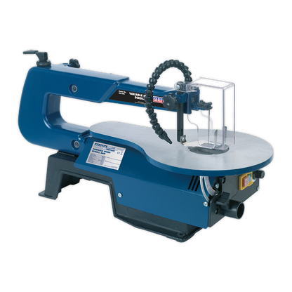 SEALEY - SM1302 Variable Speed Scroll Saw 406mm Throat 230V