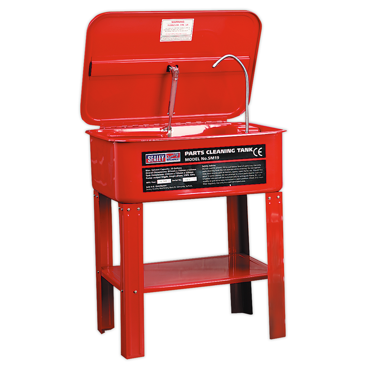 SEALEY - SM19 Parts Cleaning Tank