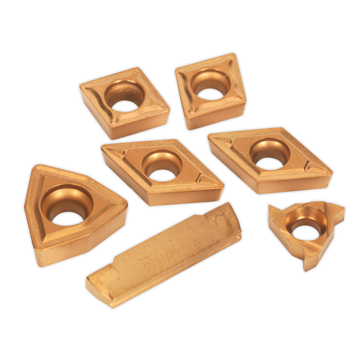 SEALEY - SM3025CS5R Tips for Lathe Turning Tool Set SM3025CS5