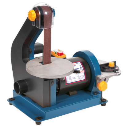 SEALEY - SM750 Belt/Disc Sander 25 x 762mm/Ø125mm 250W/230V