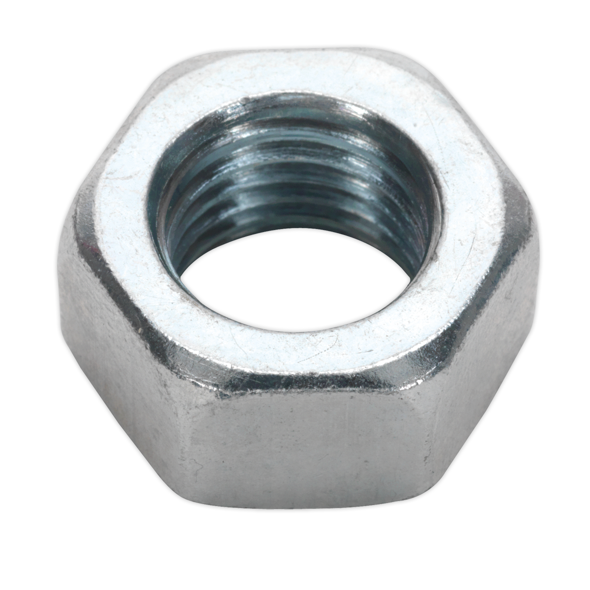 SEALEY - SN16 Steel Nut DIN 934 - M16 Zinc Pack of 25