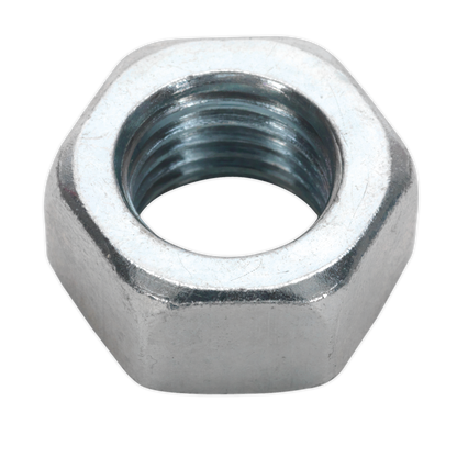 SEALEY - SN16 Steel Nut DIN 934 - M16 Zinc Pack of 25