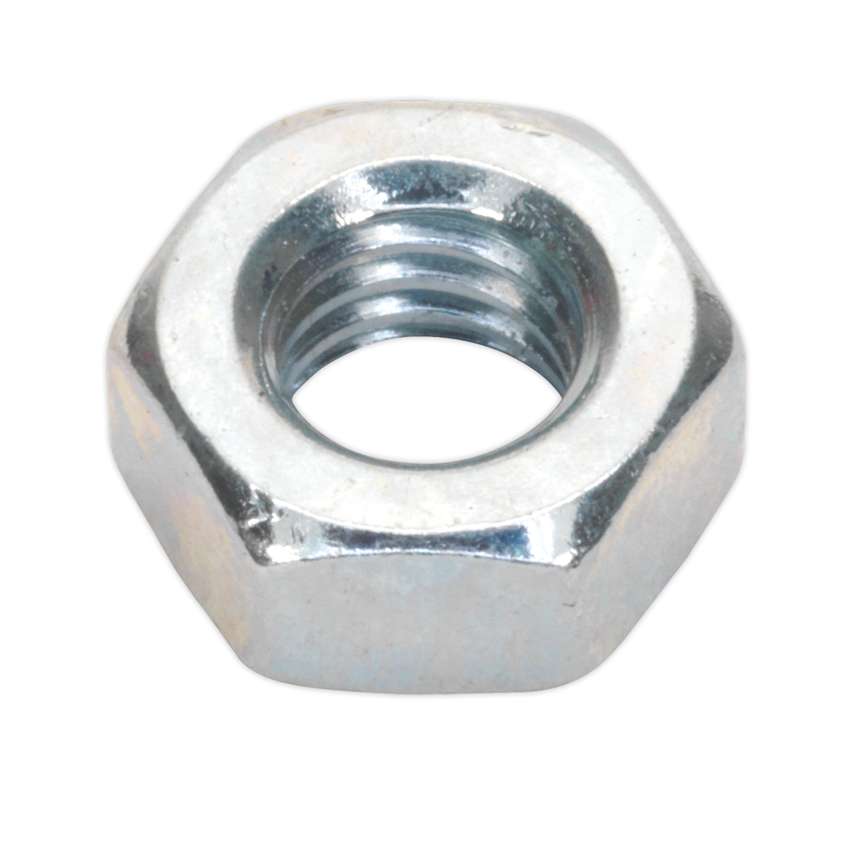 SEALEY - SN6 Steel Nut DIN 934 - M6 - Pack of 100